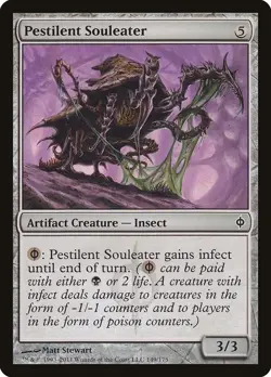 Pestilent Souleater - New Phyrexia NPH - MTG - LP Magic - 149 C - Image 1