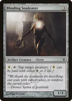 Blinding Souleater - New Phyrexia NPH - MTG - LP Magic - 131 C - Image 1