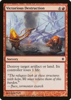 Victorious Destruction - New Phyrexia NPH - MTG - LP Magic - 99 C - Image 1