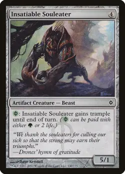 Insatiable Souleater - New Phyrexia NPH - MTG - LP Magic - 140 C - Image 1
