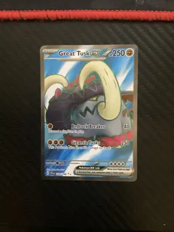 Great Tusk EX # 230/198 | Pokemon TCG - 2023 Scarlet & Violet | NM - Image 1