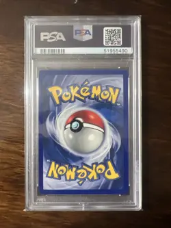 Pokemon PSA 9 1st Edition Base Yellow Cheek Pikachu - Image 2