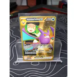 Team Rockets Crobat EX 242/182 Gold Full Art Sv10: Destined Rivals Pokemon TCG - Image 1