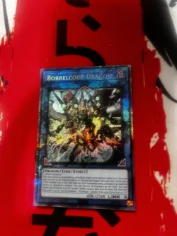 YUGIOH - BORRELCODE DRAGON - STARLIGHT RARE - MP25 - NM - 1ST ED - Image 1