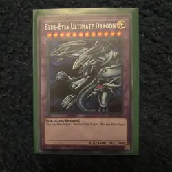 YUGIOH • BLUE-EYES ULTIMATE DRAGON • LCKC-EN057 • SECRET RARE • UNLIMITED • NM - Image 1
