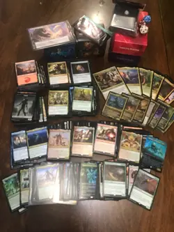 Magic Commander Collection 500+ Commander edition cards (260+ Rares) + Lots more - Image 1