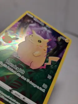 PIKACHU 005/025 Full Art Holo Rare Celebrations 25th Anniversary Pokemon Card NM - Image 5