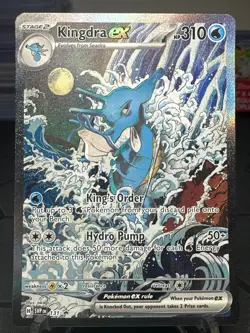 Kingdra ex 131 Pokemon TCG Sv: Scarlet & Violet Promo Cards Holo NM - Image 1