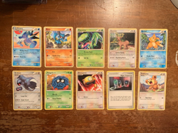 10 VINTAGE Rare Pokemon Cards from Various Classic Sets!! - Image 1