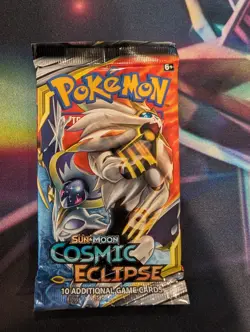 Pokemon Trading Card Game Sun & Moon Cosmic Eclipse Booster Pack 820650805899 - Image 1