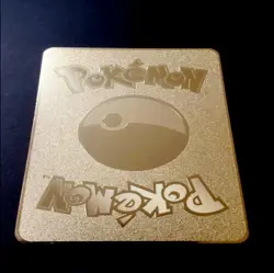 NEW Pokemon Arceus VMAX Metal Cards TCG NEW Golden Pokemon Gifts for Kids - Image 3