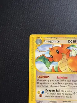 Pokemon TCG Dragonite Expedition Base Set Regular Rare Card 43/165 - Image 2