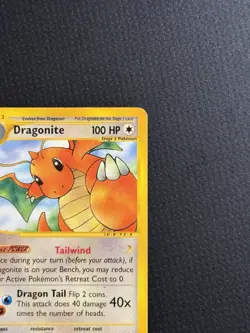 Pokemon TCG Dragonite Expedition Base Set Regular Rare Card 43/165 - Image 3