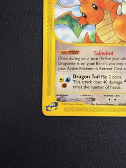 Pokemon TCG Dragonite Expedition Base Set Regular Rare Card 43/165 - Image 4