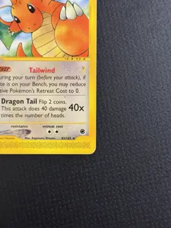 Pokemon TCG Dragonite Expedition Base Set Regular Rare Card 43/165 - Image 5