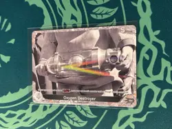 Oxygen Destroyer P 077+ Foil Godzilla Card Game 1st Edition Parallel Strategy - Image 1