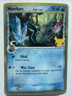 Mimikyu (Delta Species) SWSH136 SWSH: Sword & Shield Promo Cards Holo Pokemon - Image 1