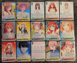 Weiss Schwarz: 15-Card Rare's Bundle - The Quintessential Quintuplets Movie - Image 1