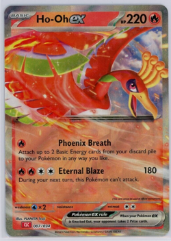 Pokemon TCG Ho-oh ex 007/034 Trading Card Game Classic Ultra Rare Promo - Image 1