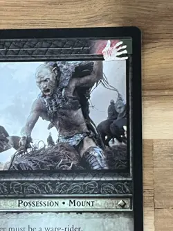 Awesome Lord Of The Rings LOTR TCG Card Sharku’s Warg 5R59 LP - Image 3