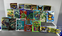Pokemon Rayquaza #384 Lot of 20 Cards and Stickers Pokemon Rayquaza Lot - Image 1