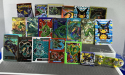 Pokemon Rayquaza #384 Lot of 20 Cards and Stickers Pokemon Rayquaza Lot - Image 2
