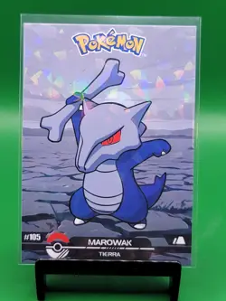 Marowak #105 - Cracked Ice Holo - Crystal Dark Black 2025 - Pokemon Card - Image 1