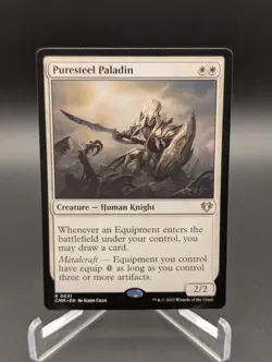 Puresteel Paladin Commander Masters Regular - Image 1