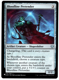 Bloodline Pretender 235/285 Non Foil The List Reprints Magic The Gathering NM - Image 1