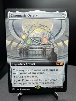 MTG Core Set 2021 Chromatic Orrery Extended Art Mythic Regular NM - Image 1