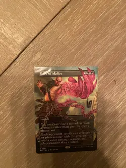 🔮 MTG: Flare of Malice (Borderless) Modern Horizons 3 Regular - Image 1