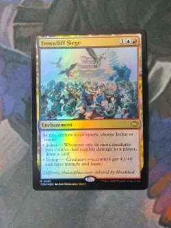 Frostcliff Siege - Foil | 7% Off 2+ | Dragonstorm | NM | MTG - Image 1