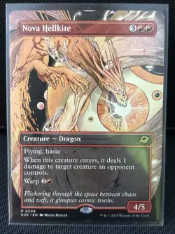 Nova Hellkite (Borderless) Edge of Eternities Regular - Image 1