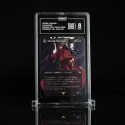 TAG 8 VINCENT VALENTINE MTG FINAL FANTASY #0528 BORDERLESS SURGE FOIL - Image 1