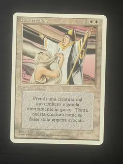 Magic MTG Italian Revised Resurrection Artist Proof Near Mint - Only 50 Exist! - Image 1