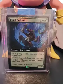 MTG - Icetill Explorer (Extended Art Foil) - Edge of Eternities NM/M Condition - Image 1
