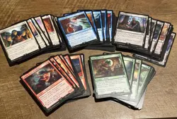 Lord Of The Rings MTG Complete Common/Uncommon Set NM. See Description. - Image 5