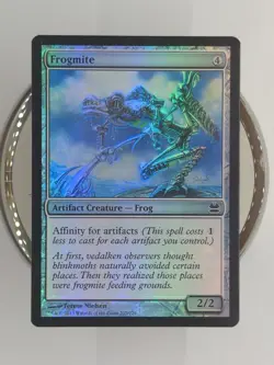 Frogmite Foil Modern Masters 2015 Pauper NM Small Seller 💌 Fast Free Shipping! - Image 1