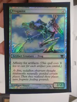 Frogmite Foil Modern Masters 2015 Pauper NM Small Seller 💌 Fast Free Shipping! - Image 2