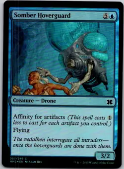 Magic the Gathering Foil Somber Hoverguard Modern Masters 2015 MTG Free Shipping - Image 1