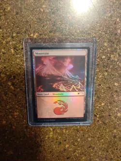 MTG - Rare - Foil Mountain - #570(SLD) Raw NM/M - Unplayed ! - Image 1