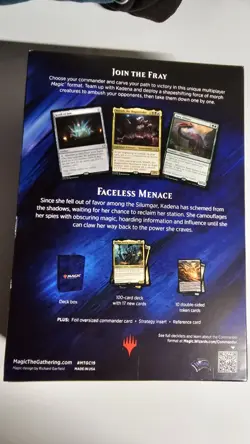 Magic: The Gathering Commander 2019 Faceless Menace Deck 630509892563 - Image 2