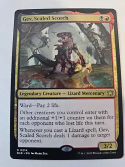 MTG - Gev, Scaled Scorch - Bloomburrow - Image 1