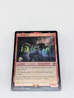 Zell Dincht PRERELEASE FOIL FFXIII Final Fantasy 8 MTG Magic the Gathering NM - Image 3
