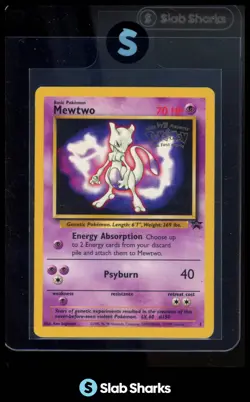 1999 POKEMON WIZARDS BLACK STAR PROMOS #3 MEWTWO - Image 1