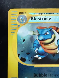 Pokemon Blastoise 036/165 Expedition Base Set Reverse Holo (LP) - Image 2