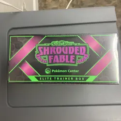 Pokemon Shrouded Fable ETB Pokemon Center Exclusive Elite Trainer Box - Image 2