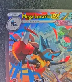 Pokemon Mega Evolutions Mega Lucario Ex SIR 179/132 NM/M Pack Fresh AUTHENTIC - Image 3