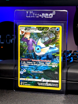 Pokemon Vaporeon TG02/TG30 Trainer Gallery Brilliant Stars 2022 No Reserve - Image 1
