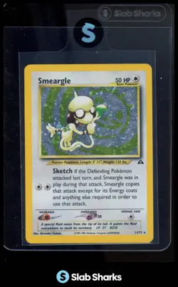 2001 POKEMON NEO DISCOVERY #11/75 SMEARGLE HOLO - Image 1